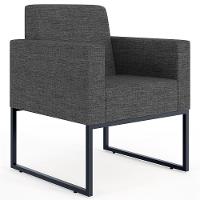 Kit 04 Poltronas Helô L02 Linho Cinza Escuro - 13