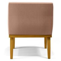 Kit 04 Poltronas Beatriz W01 Linho Rosê - 2