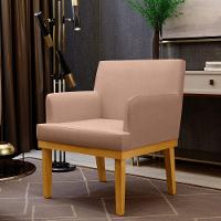 Kit 04 Poltronas Beatriz W01 Linho Rosê - 10