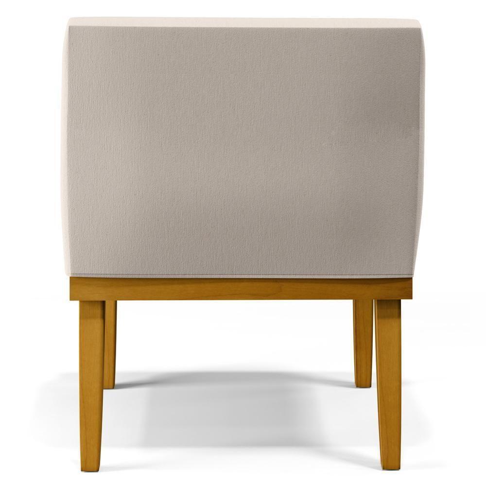 Kit 04 Poltronas Beatriz W01 Linho Cru - 2