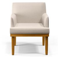 Kit 04 Poltronas Beatriz W01 Linho Cru - 6