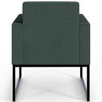 Kit 04 Poltronas Helô L02 Linho Verde Musgo - 2