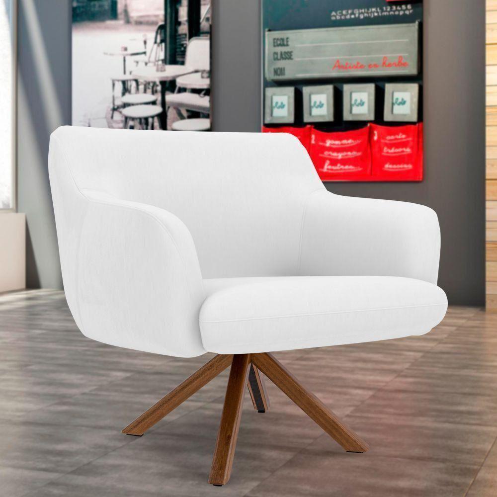 Kit 02 Poltronas Jade D02 Corano Branco C-12 - 6