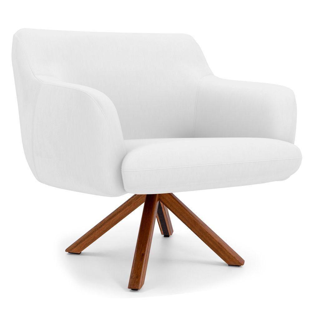 Kit 02 Poltronas Jade D02 Corano Branco C-12 - 7