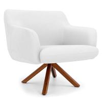 Kit 02 Poltronas Jade D02 Corano Branco C-12 - 7