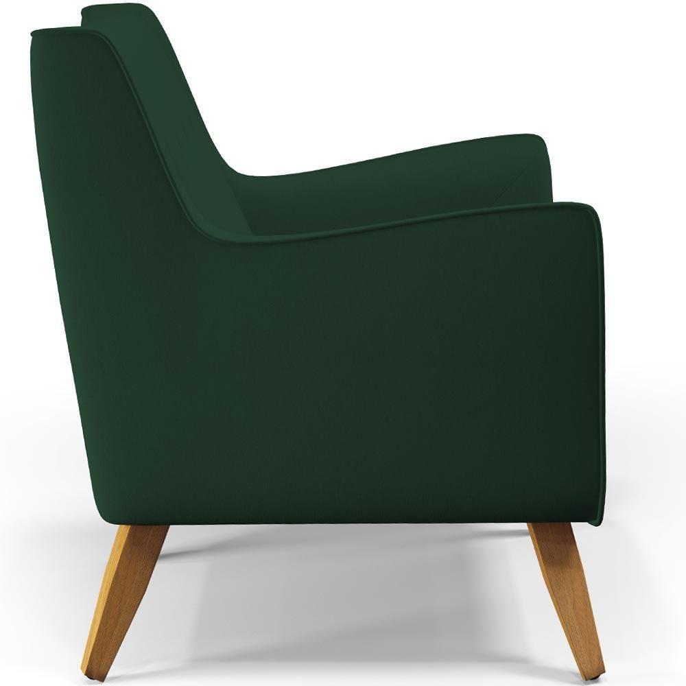 Kit 02 PoltronasTaroba D02 Veludo Verde Musgo C-303 - 2