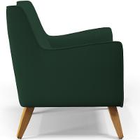 Kit 02 PoltronasTaroba D02 Veludo Verde Musgo C-303 - 2