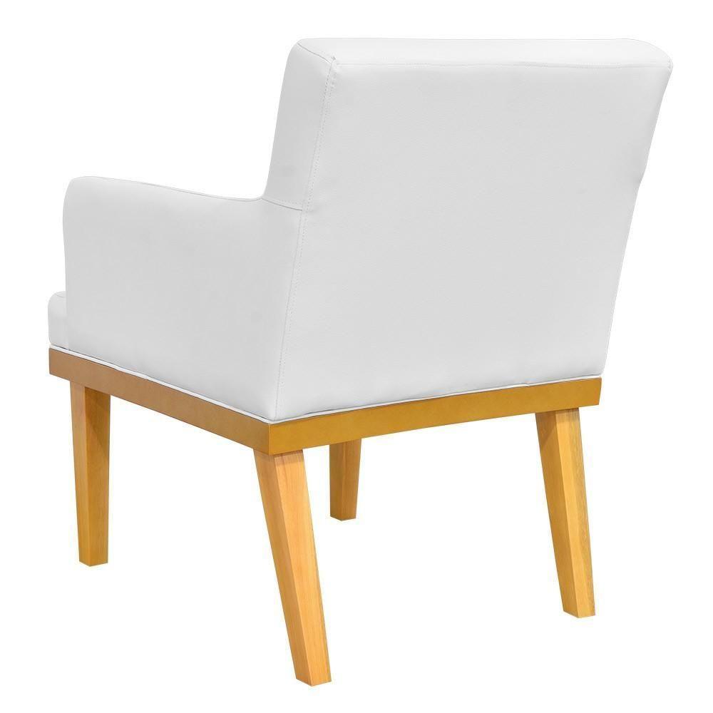 Kit 03 Poltronas Base Mel Beatriz W01 Corano Branco - 2