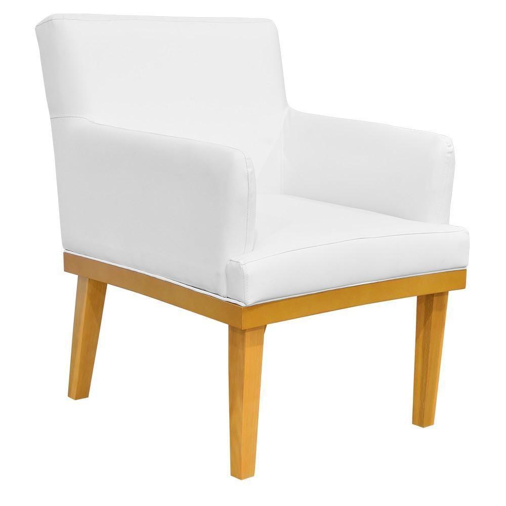 Kit 03 Poltronas Base Mel Beatriz W01 Corano Branco - 4