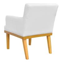 Kit 03 Poltronas Base Mel Beatriz W01 Corano Branco - 2