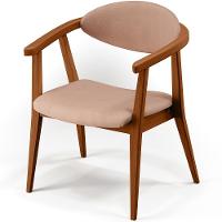 Kit 02 Poltronas Para Sala De Estar Cecília B04 Linho Rosê