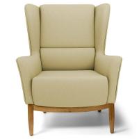 Poltrona Milena Base De Madeira Corano Bege Escuro C-19 - 6