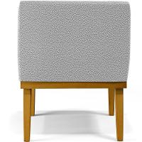 Poltrona Base Mel Beatriz W01 Bouclê Cinza - 2