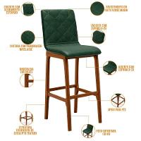 Banqueta Alta Cozinha Zoe B04 Facto Verde Musgo - 6