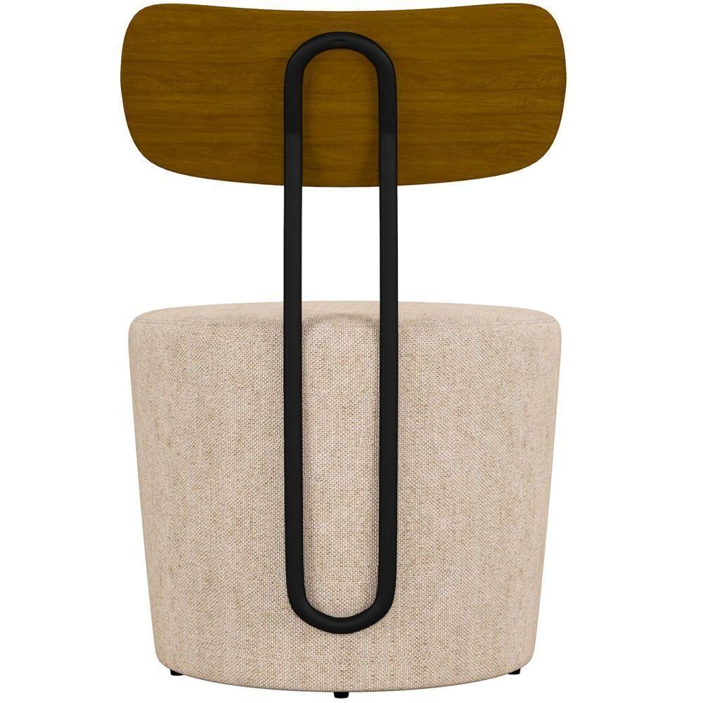 Poltrona Base Fixa Luara M03 Linho Cru - 2