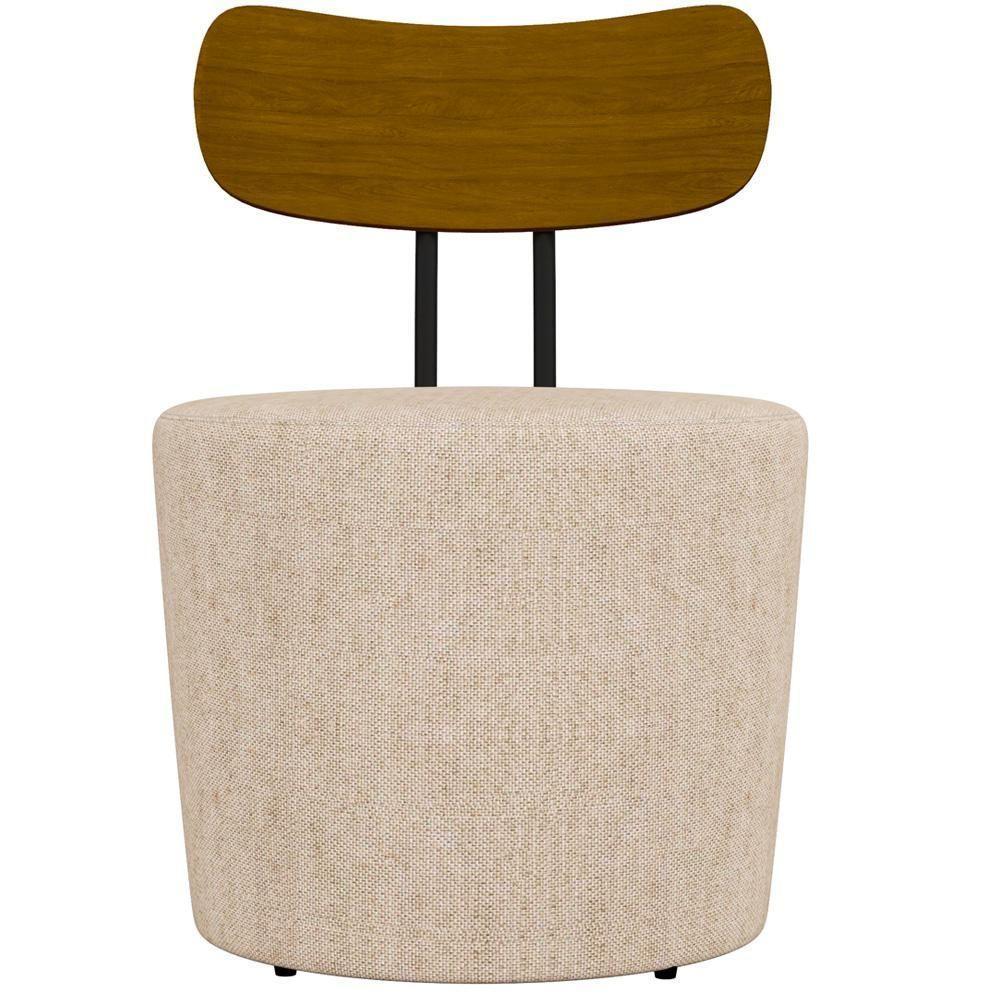 Poltrona Base Fixa Luara M03 Linho Cru - 3