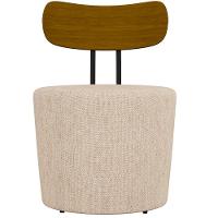 Poltrona Base Fixa Luara M03 Linho Cru - 3