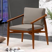 Kit 02 Poltronas Com Cintas De Corano Lavínia B04 Linho Bege - 9