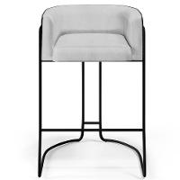 Kit 02 Banquetas Preto Betina D02 Cinza D-315 Preto B-97