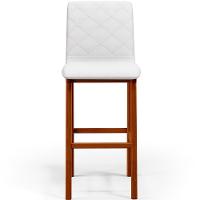 Banqueta Alta Cozinha De Jantar Fixa Zoe B04 Facto Branco - 7