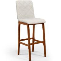 Kit 04 Banquetas Altas Cozinha Zoe B04 Champagne - 8