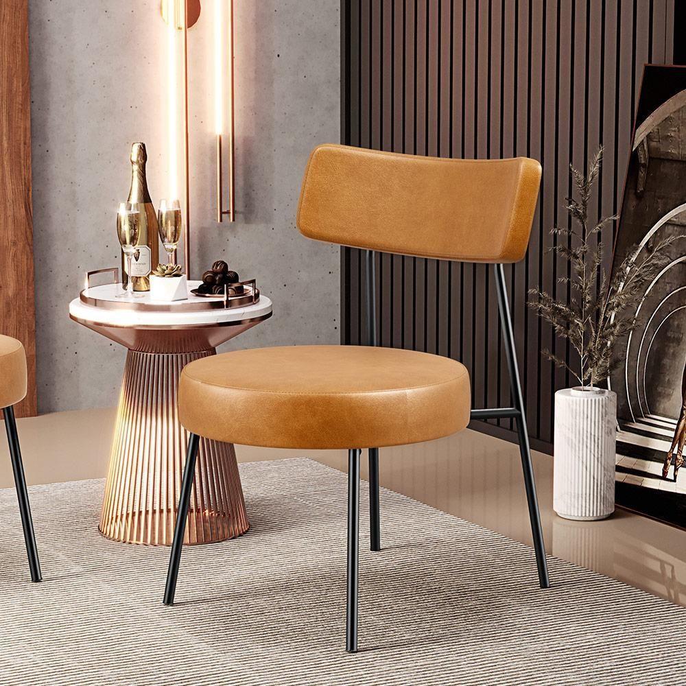 Poltrona Base Fixa Londres F01 Couríssimo Whisky - 7