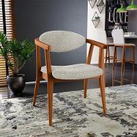 Kit 02 Poltronas E Recepção Cecília L02 Bouclê Creme - 7