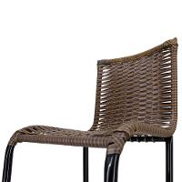 Kit 3 Banquetas Alta Diplomata Fibra Sintética Argila - 2