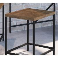 Kit Com 02 Banquetas Baixas 27815 Vermont Preto Fosco - 2