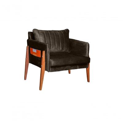 Poltrona Decorativa Luxo Milão Dora Bela 0123