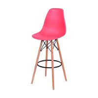 Banqueta Eames Side Vermelha - 1
