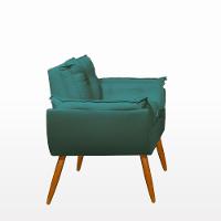 Poltrona Opala Decoração azul Turquesa - 5