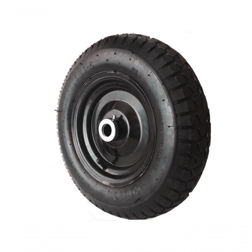 Conjunto Pneus Aro E Câmera 3.50 X 8 Pneumática 4 Lonas - 1