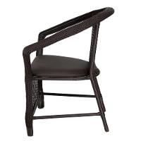 Kit 3 Poltrona Navegantes Fibra Sintética Tabaco Com Marrom - 9