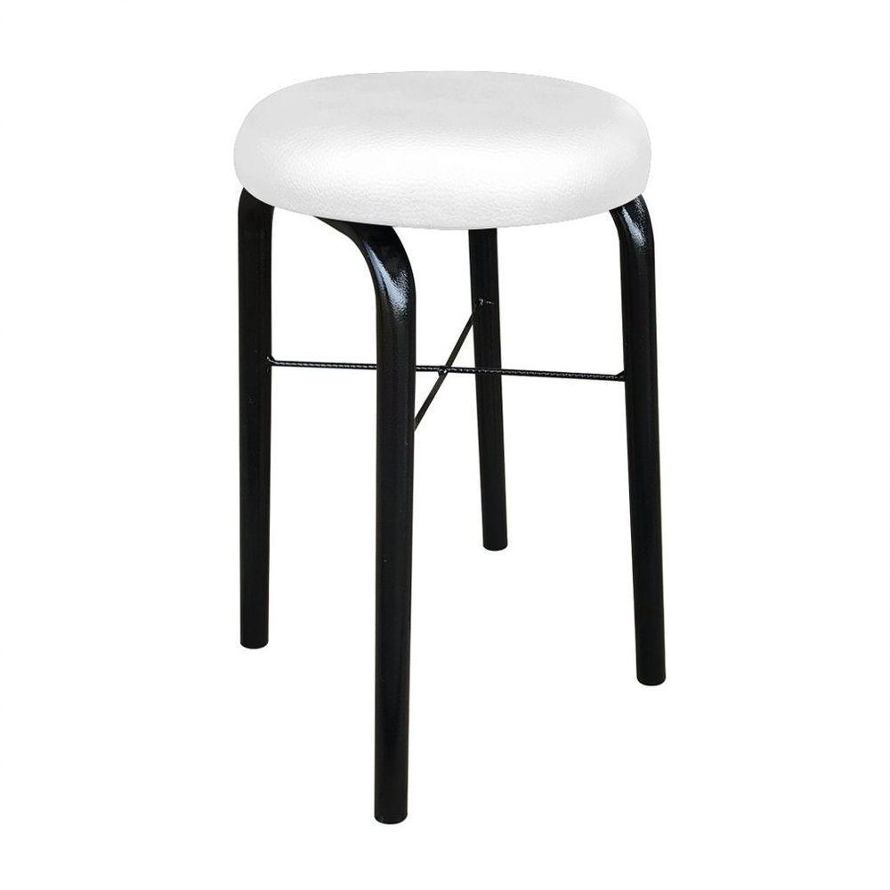 Banqueta Baixa Manu Corino Branco - 1