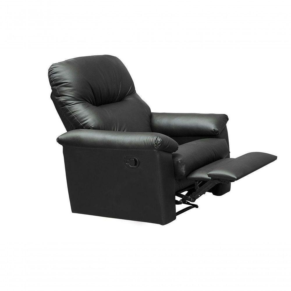 Poltrona Do Papai Reclinável Audi - Preto Corino - 4