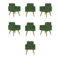Kit 07 Poltronas Sala, Quarto, Escritorio verde - 1