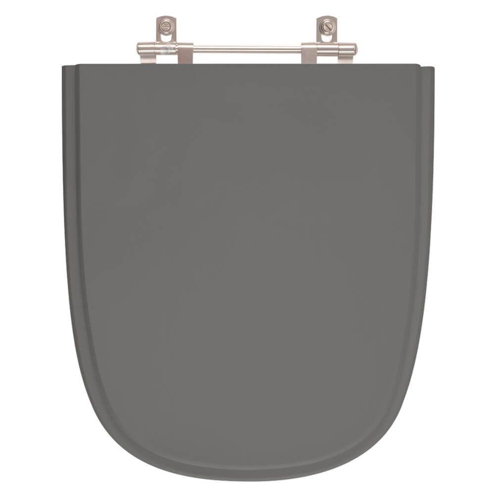 Tampa De Vaso Ibiza Cinza Ambar Para Bacia Incepa - 1