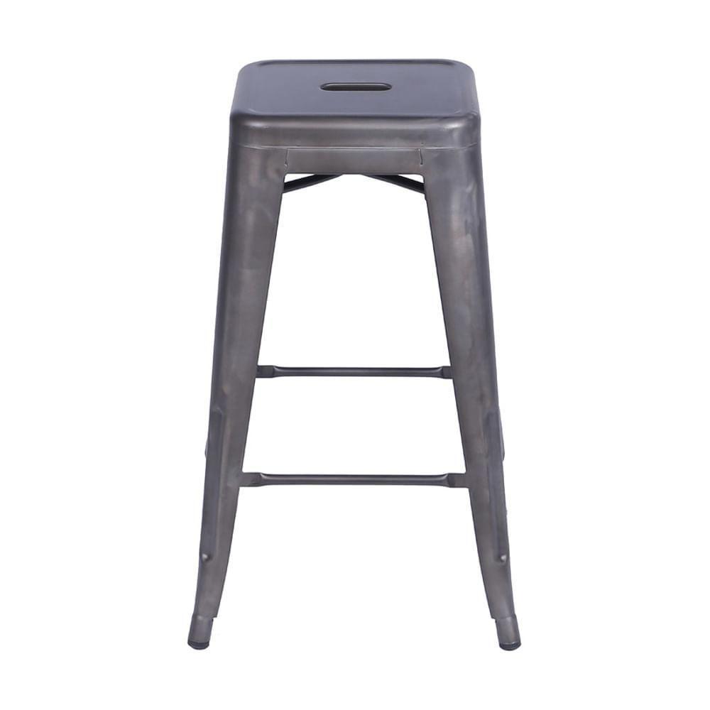 Banqueta Média Tolix Iron Titan Em Aço Bronze - 4