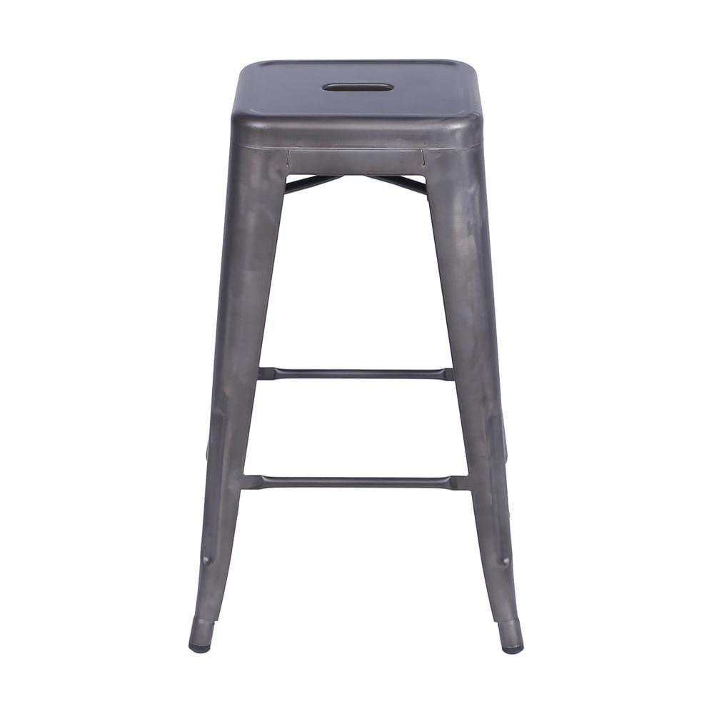 Banqueta Alta Tolix Iron Titan Em Aço Bronze - 3