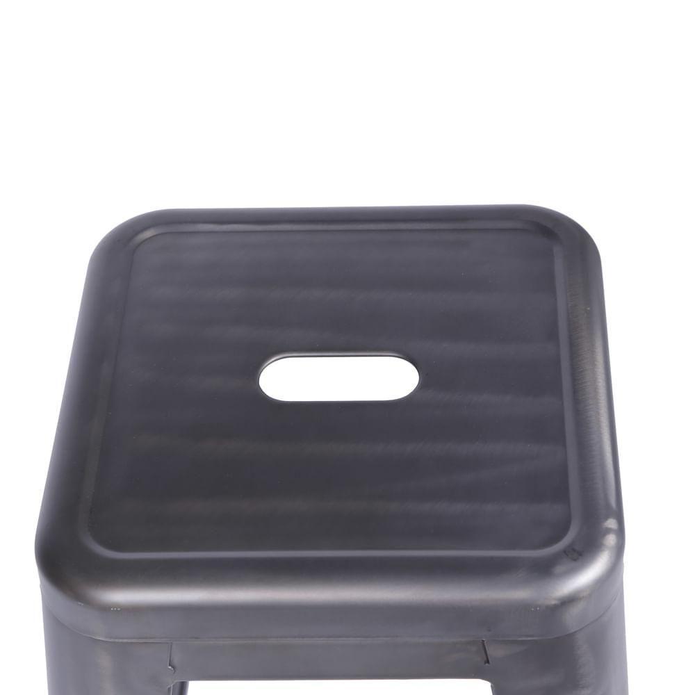Banqueta Alta Tolix Iron Titan Em Aço Bronze - 4