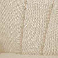 Kit 02 Poltronas Giovana Linho Pés Palito Castanho A19 Grosso Bege