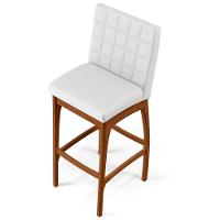 Banqueta Alta Cozinha Mila B04 Facto Branco Fosco - 3