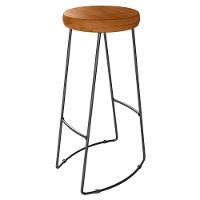 Kit 04 Banqueta Alta Aurum Peroba Preto Bar Cozinha Sala Jantar Dhom Peroba Preto - 6