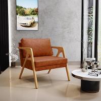 Kit 04 Poltronas Pietra Estrutura L02 Couríssimo Camel - 15