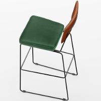 Kit 02 Banquetas Altas Camel Facto Verde Musgo - 3