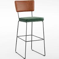 Kit 03 Banquetas Altas Camel Facto Verde Musgo - 8