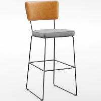 Kit 03 Banquetas Altas Whisky Linho Cinza - 8