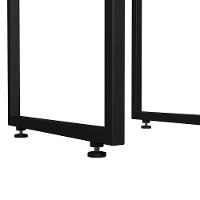 Kit 04 Banquetas Altas Hanna Preto Suede Cinza - 2