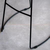 Kit 04 Banqueta Alta Com Encosto Aurum Peroba Preto Cozinha Sala Jantar Dhom Peroba Preto